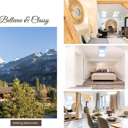 Bellevue & Classy Mountain View Apartment Kandersteg Εξωτερικό φωτογραφία