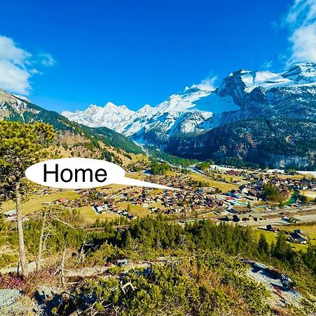 Bellevue & Classy Mountain View Apartment Kandersteg Εξωτερικό φωτογραφία