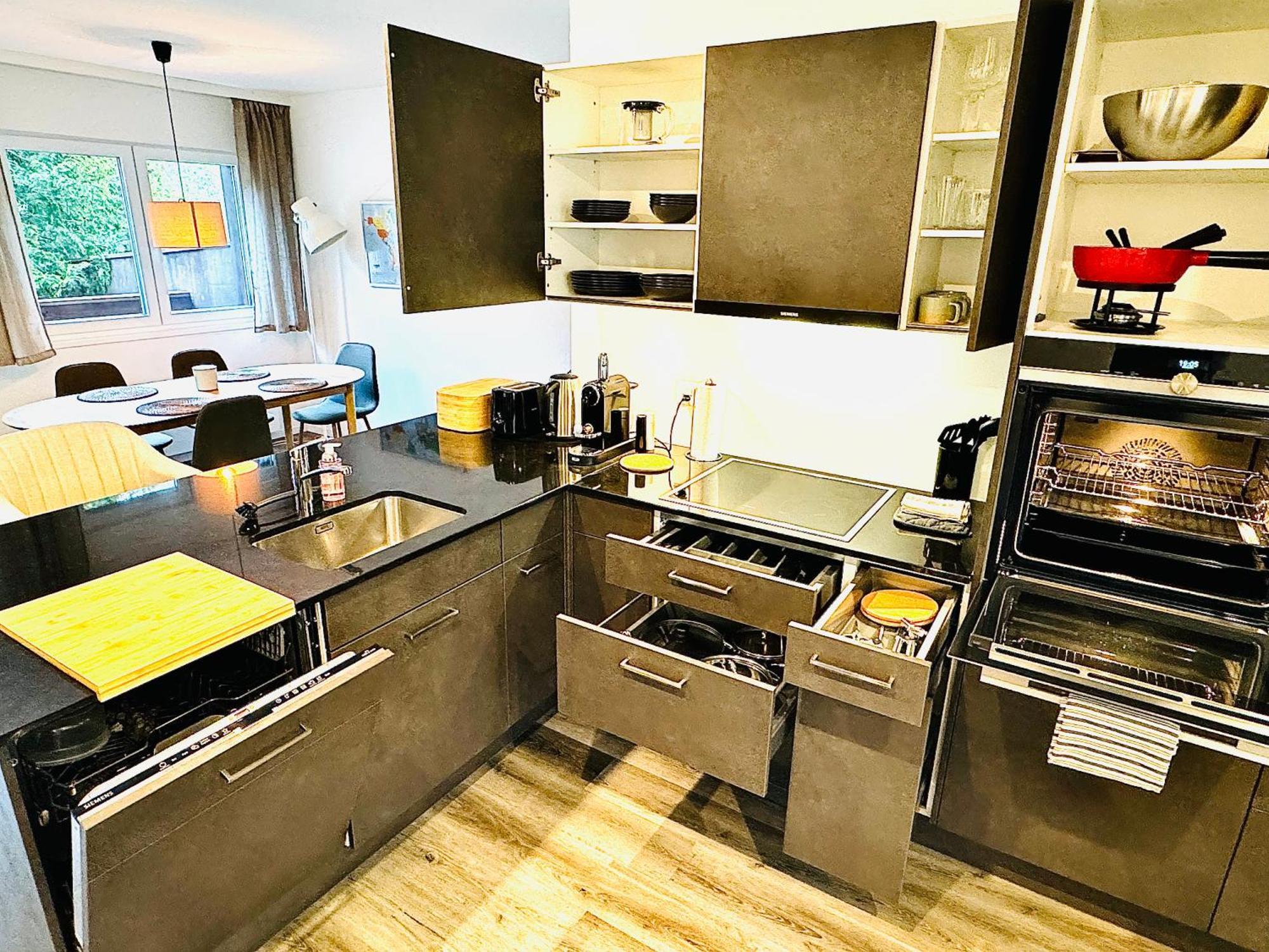 Bellevue & Classy Mountain View Apartment Kandersteg Εξωτερικό φωτογραφία