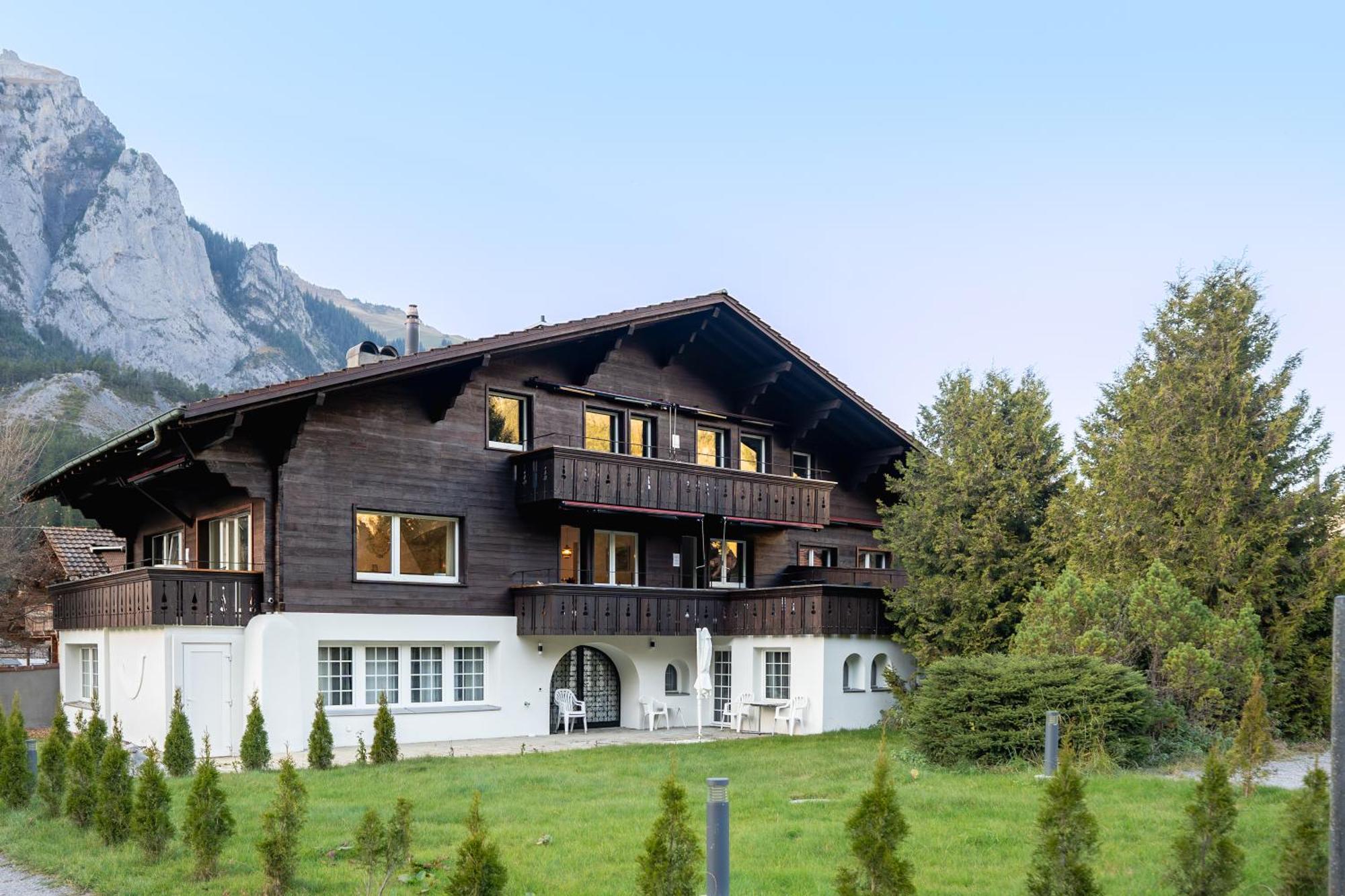 Bellevue & Classy Mountain View Apartment Kandersteg Εξωτερικό φωτογραφία