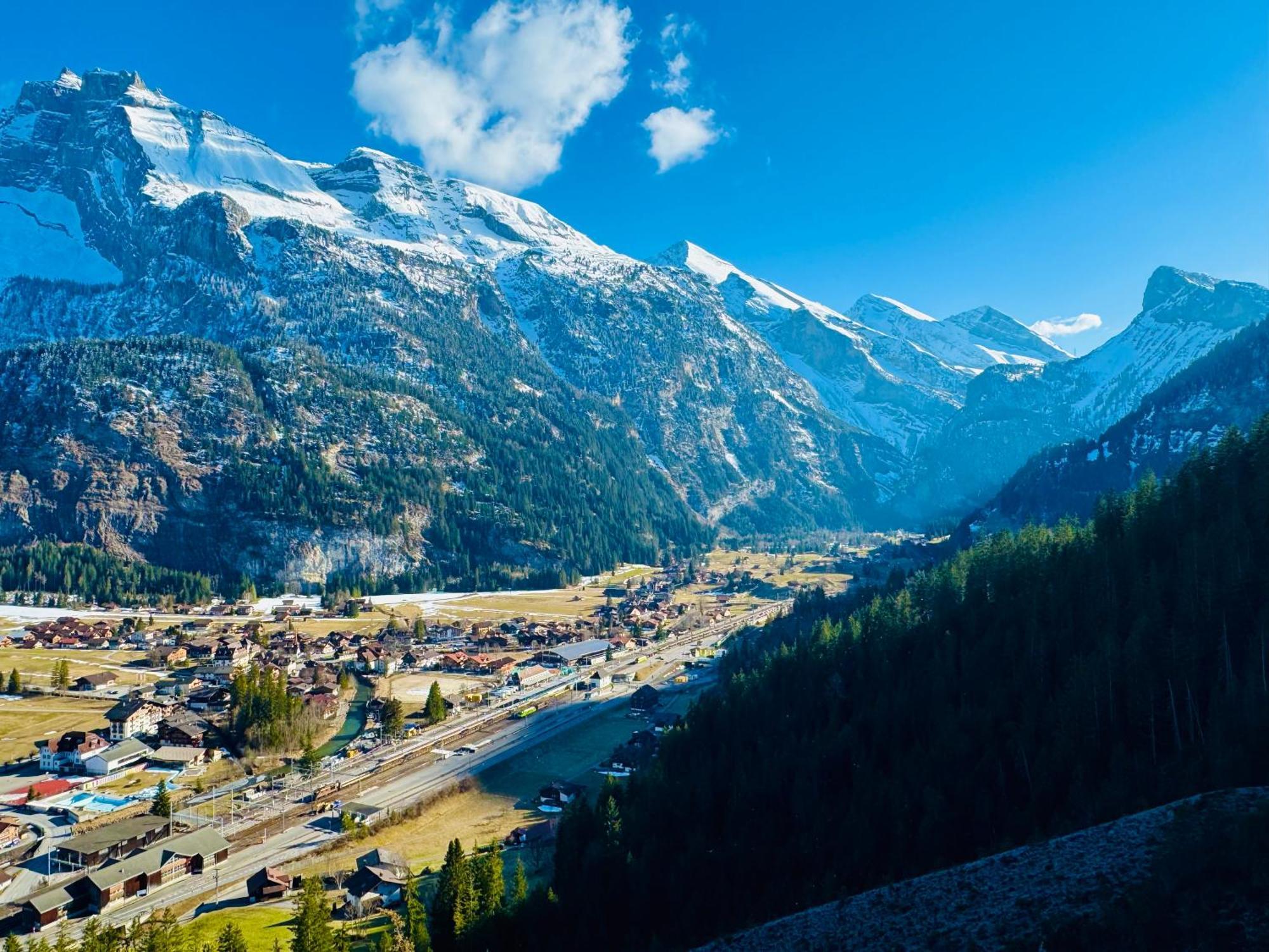Bellevue & Classy Mountain View Apartment Kandersteg Εξωτερικό φωτογραφία